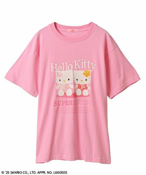 HELLO KITTY】SUPER CUTE♡ TEE | Candy Stripper（キャンディ