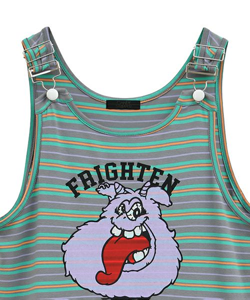 FRIGHTEN TANK ONE-PIECE | Candy Stripper（キャンディ ストリッパー