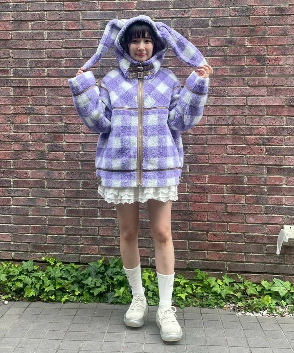 BUNNY BOA JACKET | Candy Stripper（キャンディ ストリッパー