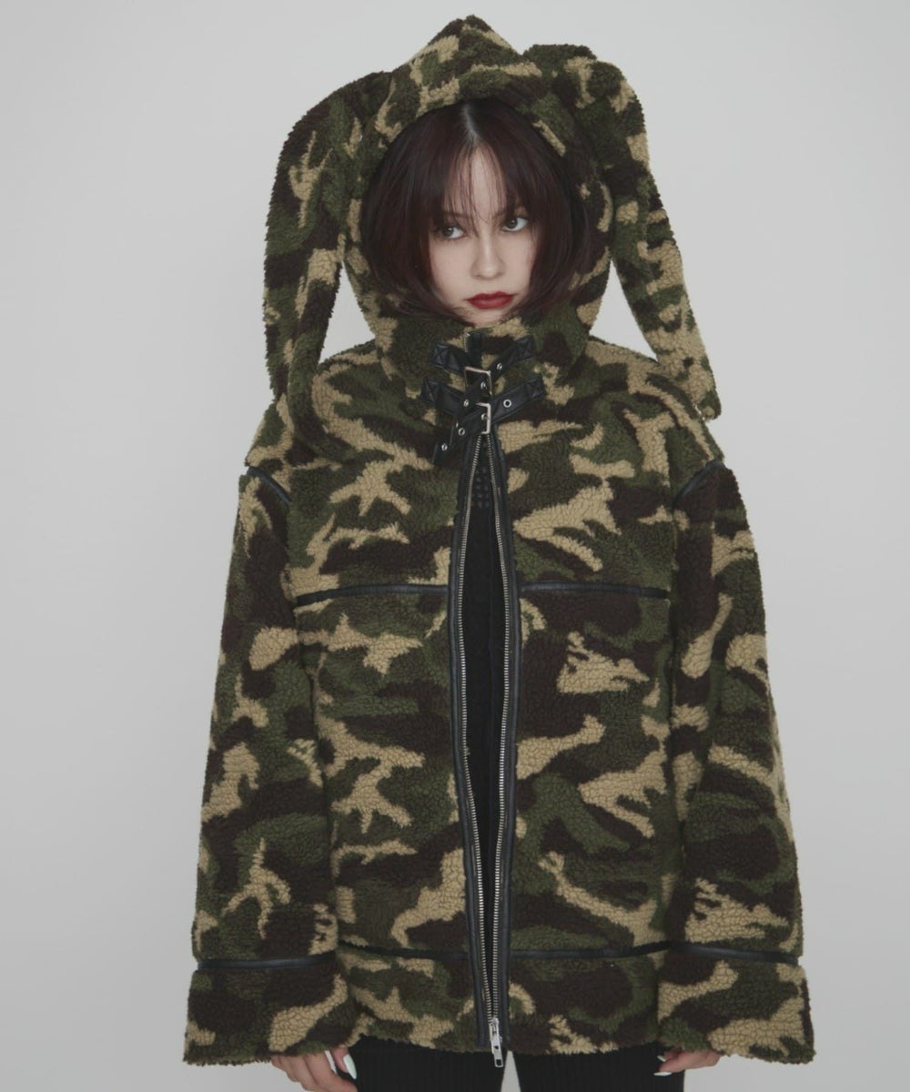 BUNNY BOA JACKET | Candy Stripper（キャンディ ストリッパー 