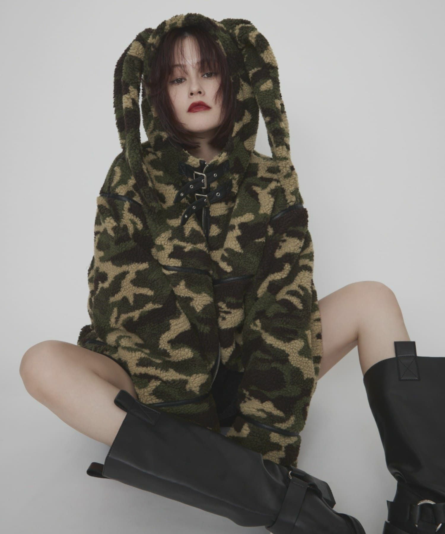 BUNNY BOA JACKET | Candy Stripper（キャンディ ストリッパー