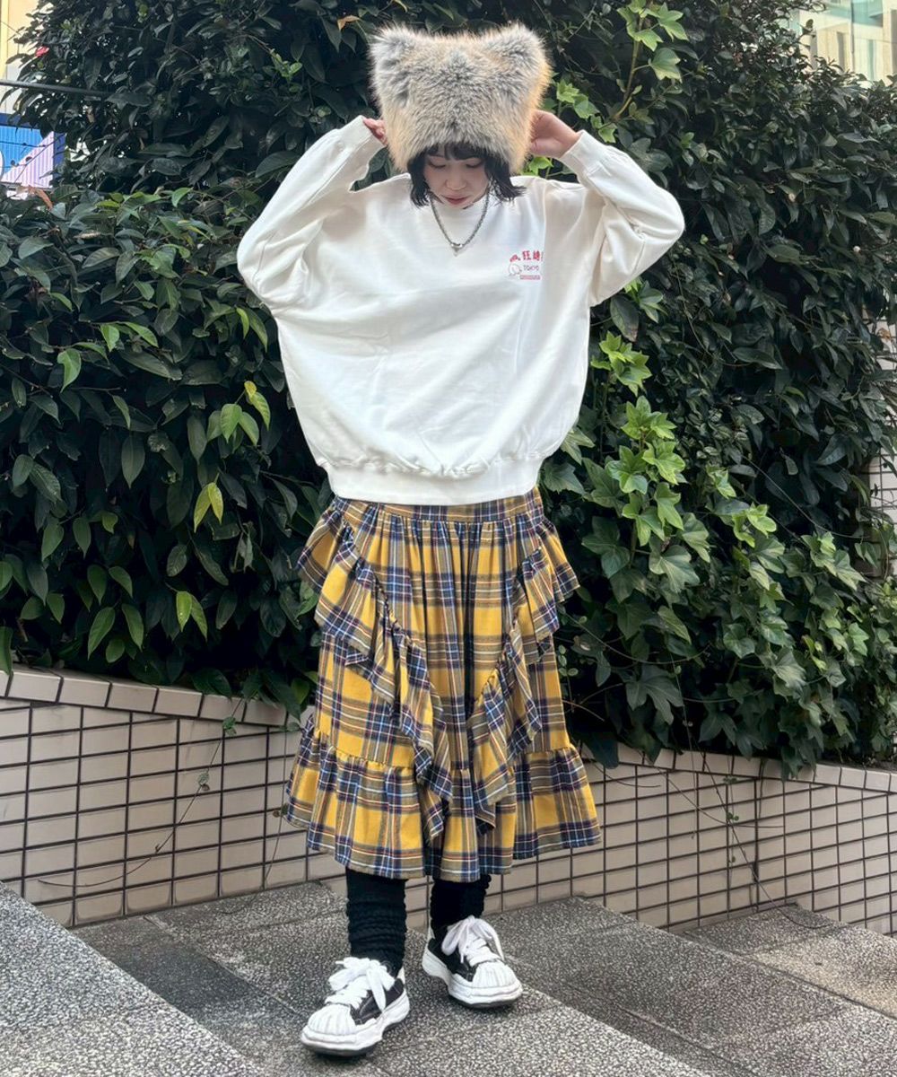 FRILL CHECK SKIRT | Candy Stripper(キャンディ ストリッパー FRILL CHECK SKIRT | Candy Stripper(キャンディ ストリッパー