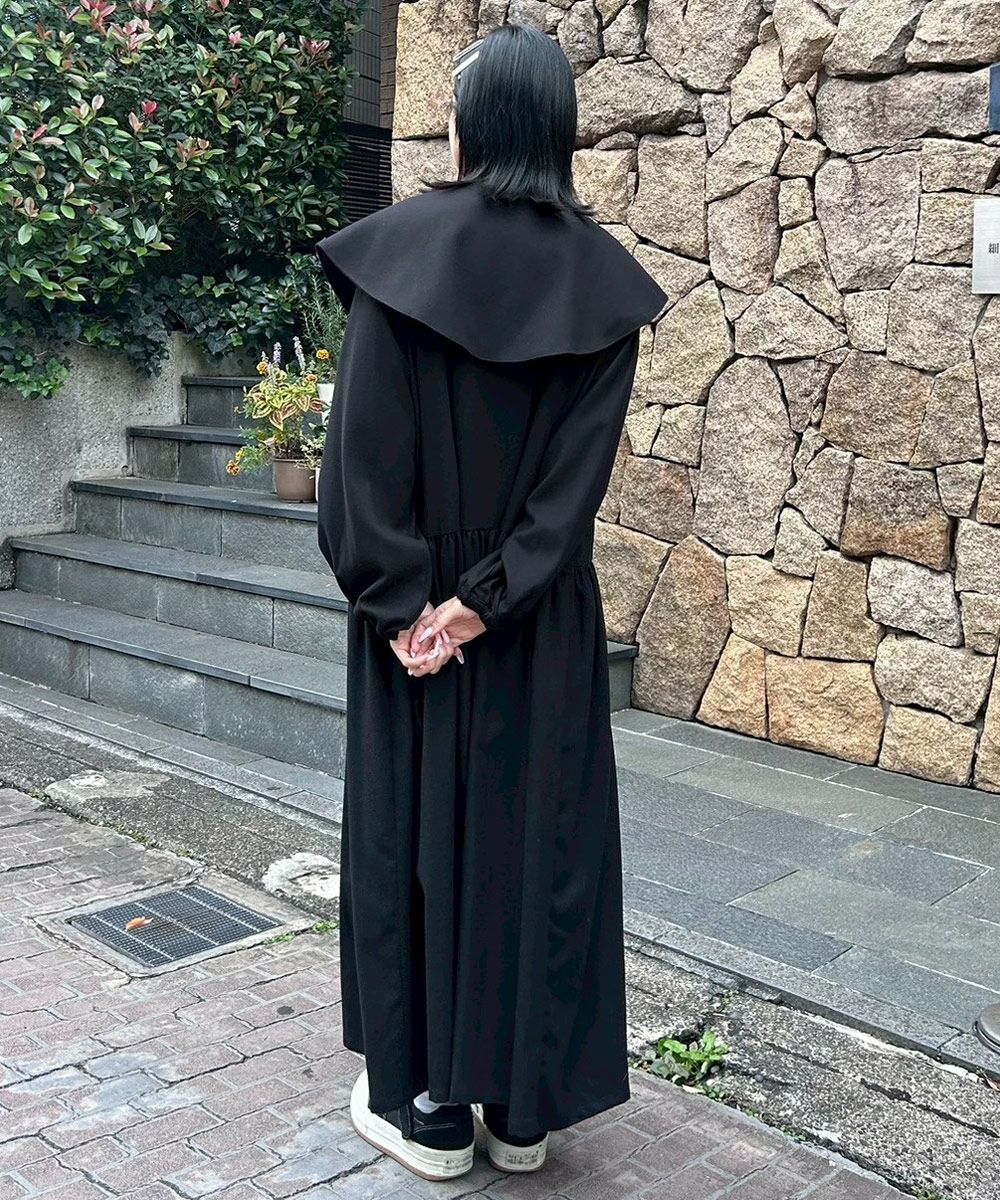 CELEBRATE BIG COLLAR DRESS | Candy Stripper（キャンディ