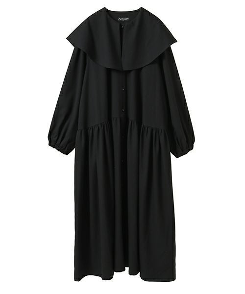 CELEBRATE BIG COLLAR DRESS | Candy Stripper（キャンディ