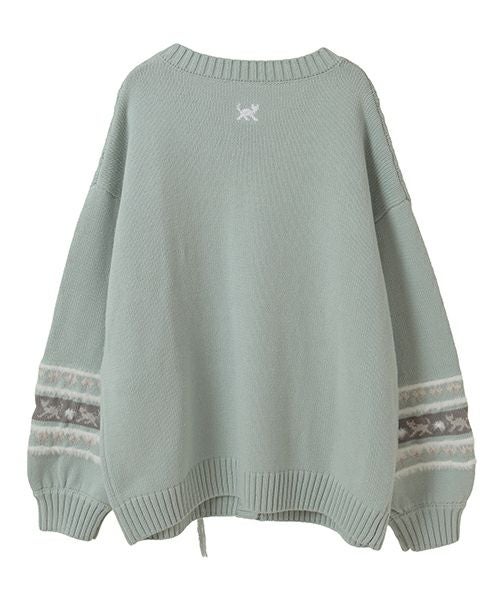 CAT LOVER KNIT CARDIGAN | Candy Stripper（キャンディ ストリッパー