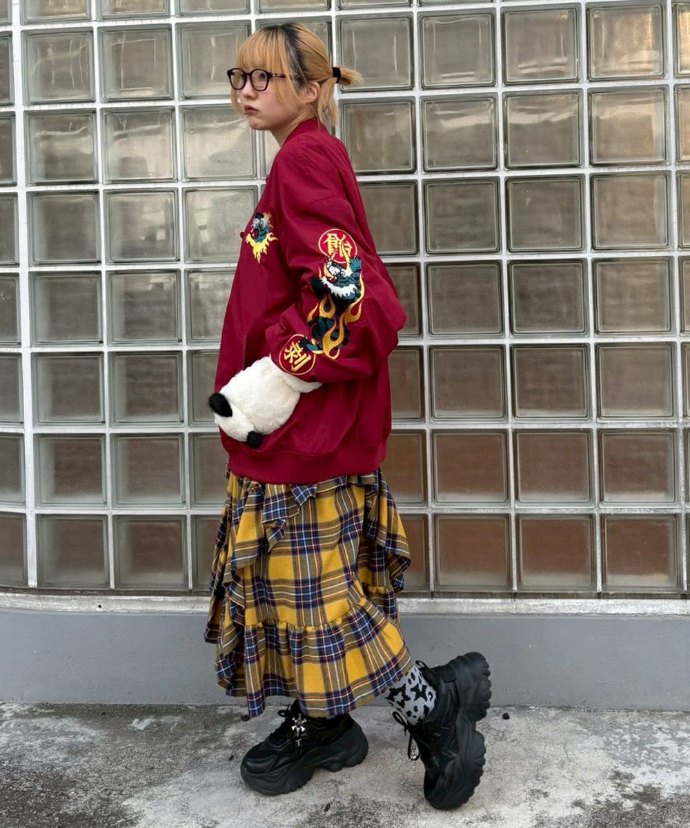 BURNING TIGER CHINA MA-1 | Candy Stripper（キャンディ ストリッパー