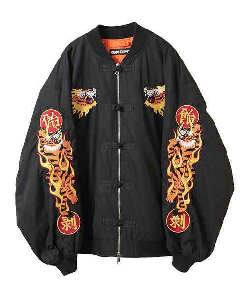 BURNING TIGER CHINA MA-1 | Candy Stripper（キャンディ ストリッパー