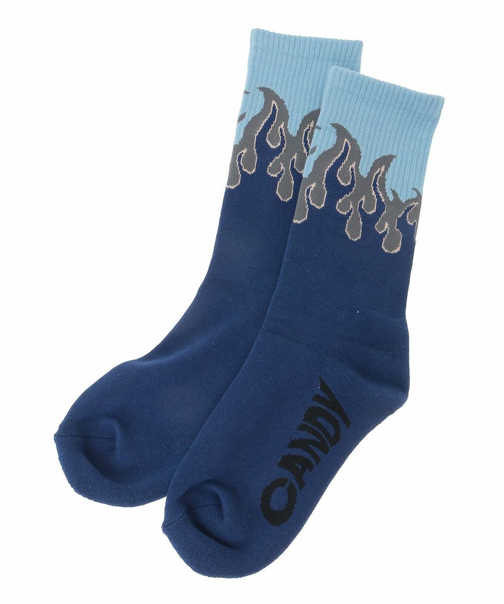 COROCOROKURIRIN】RIB SOCKS | Candy Stripper（キャンディ