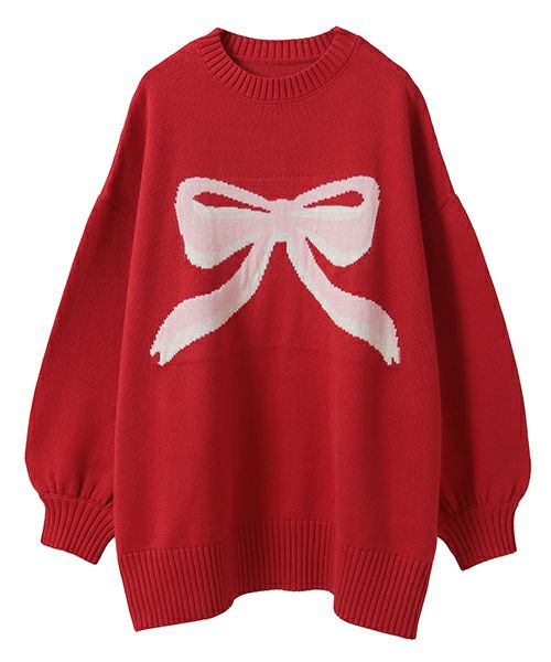 BIG RIBBON KNIT | Candy Stripper（キャンディ ストリッパー