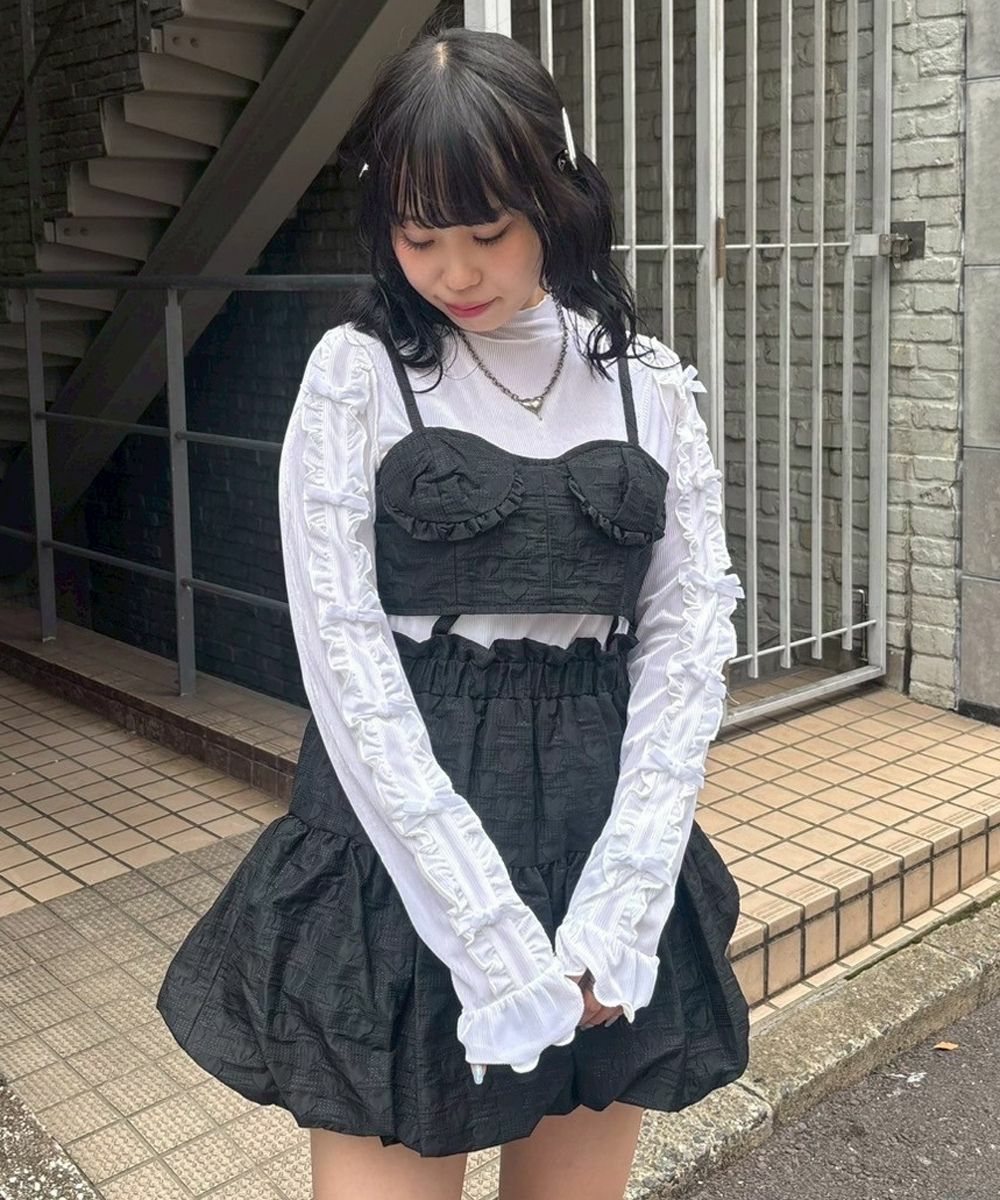 パンツ candy stripper TINY RIBBON FRILL DRAWERS TINY RIBBON FRILL DRAWERS | Candy Stripper（キャンディ