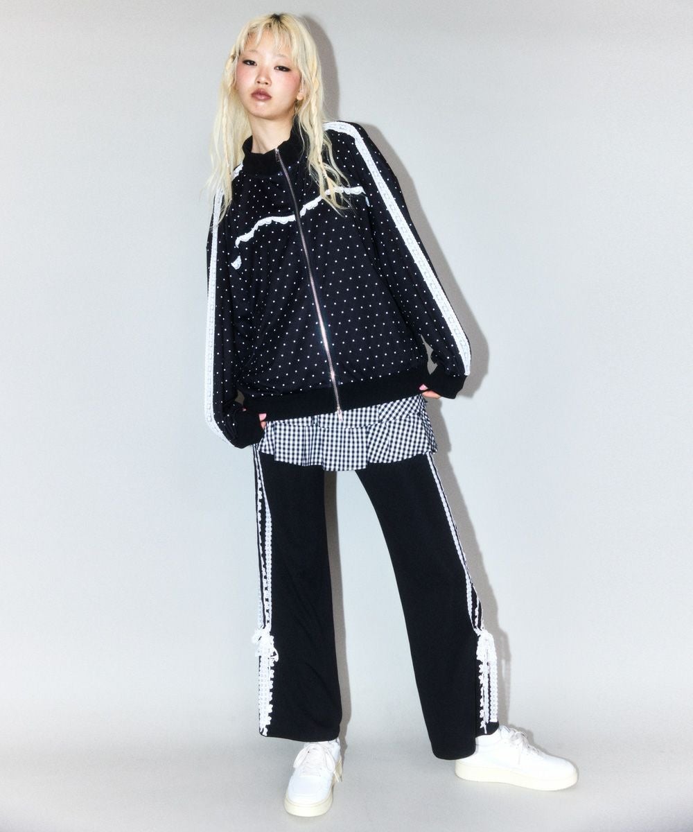 GINGHAM CHECK SKIRT LAYERED PANTS | Candy Stripper（キャンディ