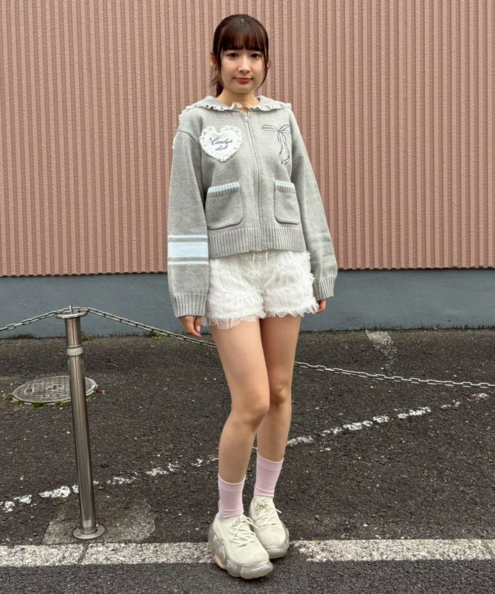 CANDY CLUB SAILOR KNIT BLOUSON | Candy Stripper（キャンディ
