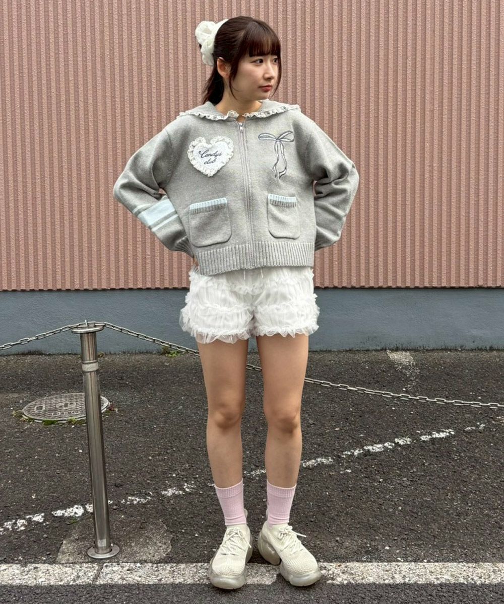 CANDY CLUB SAILOR KNIT BLOUSON | Candy Stripper（キャンディ