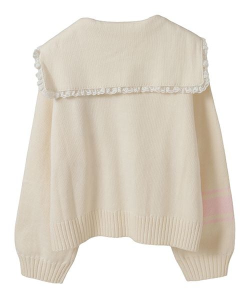 CANDY CLUB SAILOR KNIT BLOUSON | Candy Stripper(キャンディ CANDY CLUB SAILOR KNIT BLOUSON | Candy Stripper(キャンディ