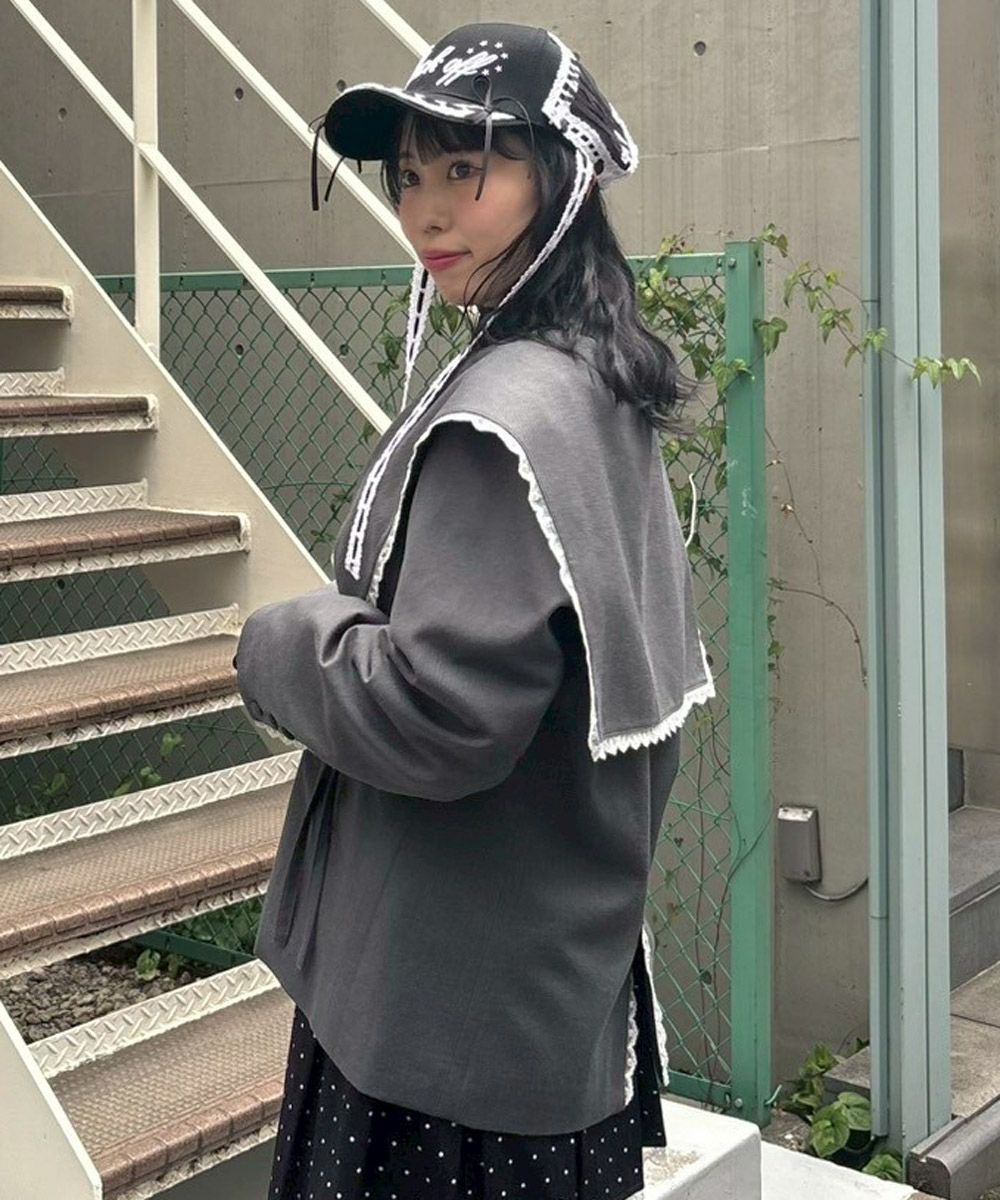 SAILOR COLLAR JACKET | Candy Stripper（キャンディ ストリッパー