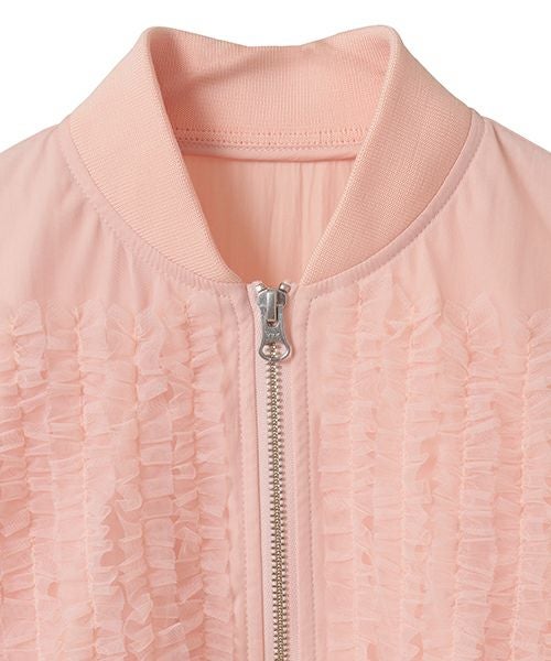 OVERLAPPED FRILL BLOUSON | Candy Stripper（キャンディ ストリッパー