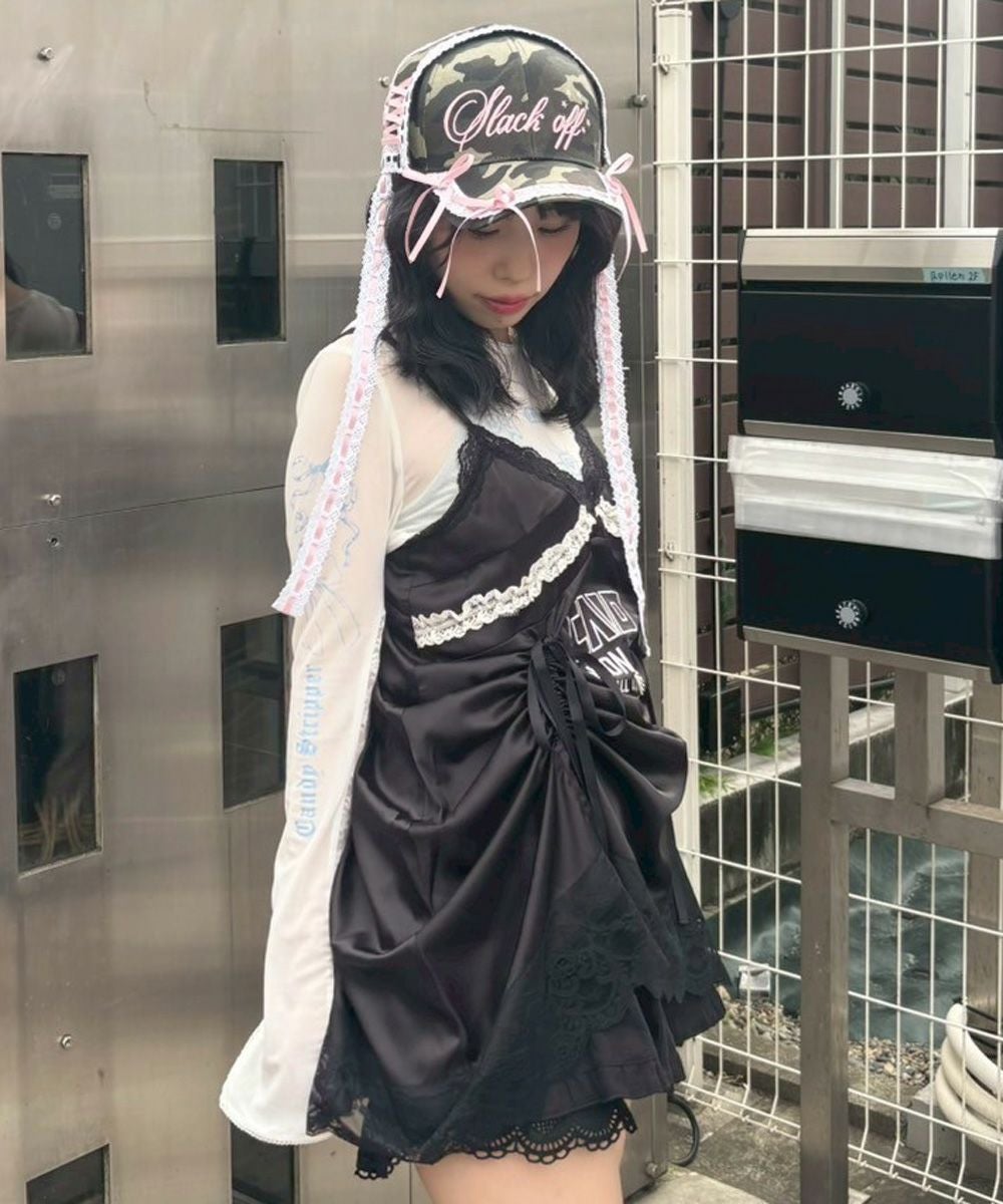 HEAD DRESS CAP | Candy Stripper（キャンディ ストリッパー