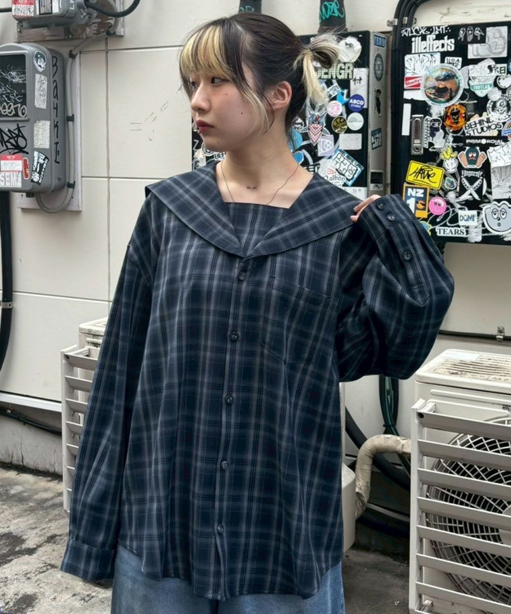 DEVIL CHECK SHIRT | Candy Stripper（キャンディ ストリッパー