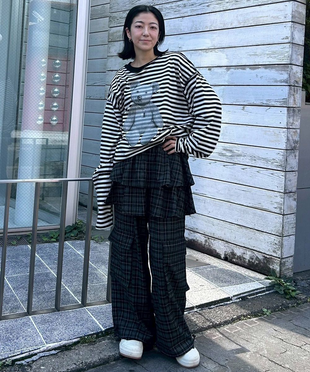 CHECK SKIRT PANTS | Candy Stripper（キャンディ ストリッパー