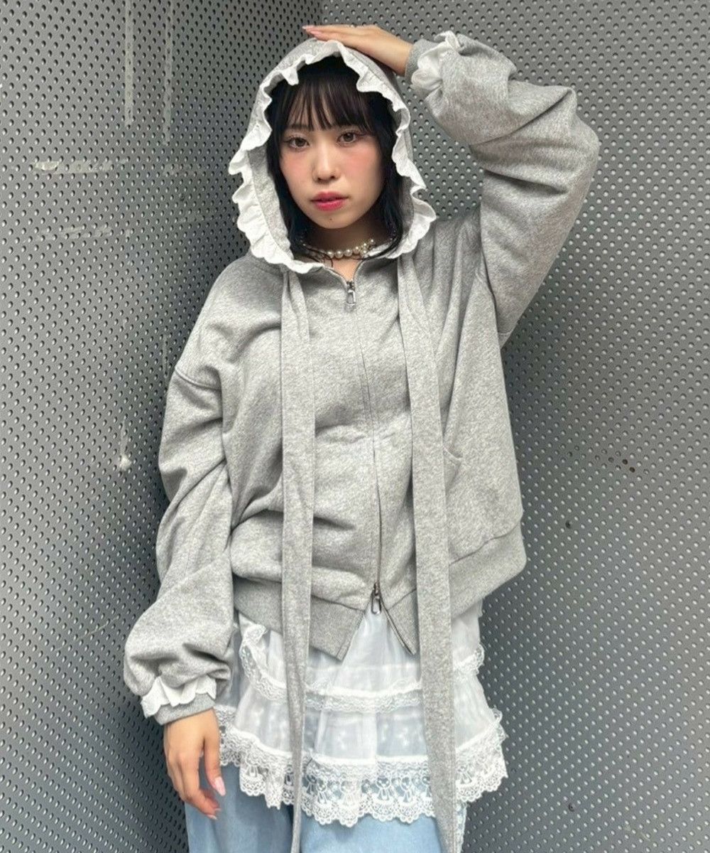 BIG RIBBON HOODIE | Candy Stripper（キャンディ ストリッパー