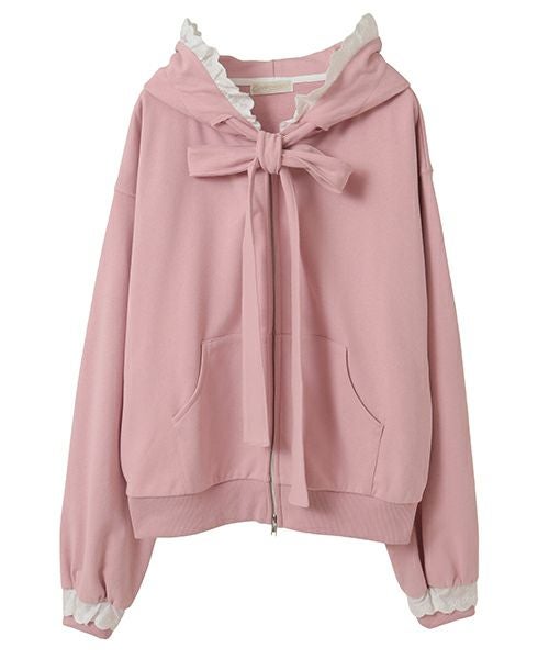 BIG RIBBON HOODIE | Candy Stripper（キャンディ ストリッパー