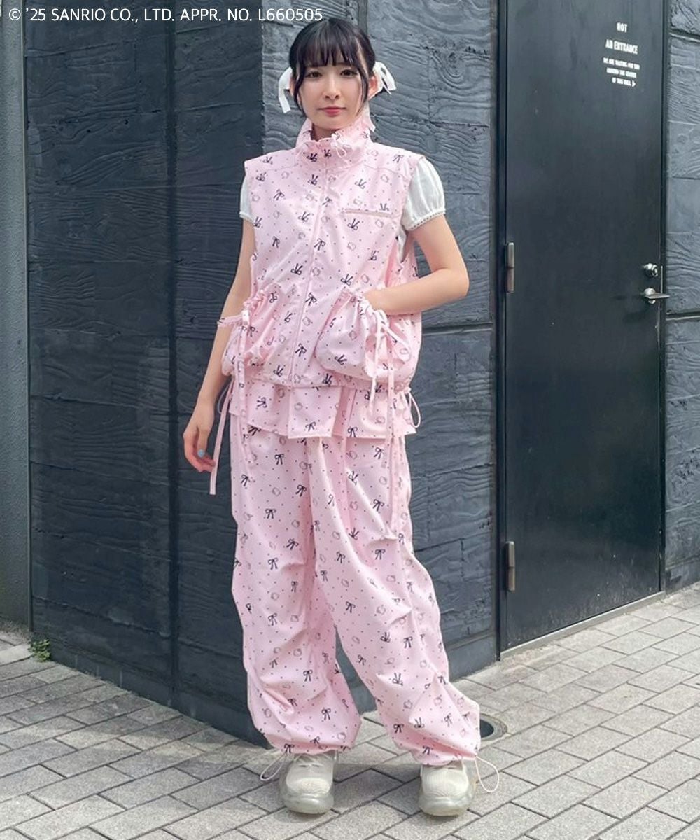 HELLO KITTY】RIBBON＆DOT VEST | Candy Stripper（キャンディ