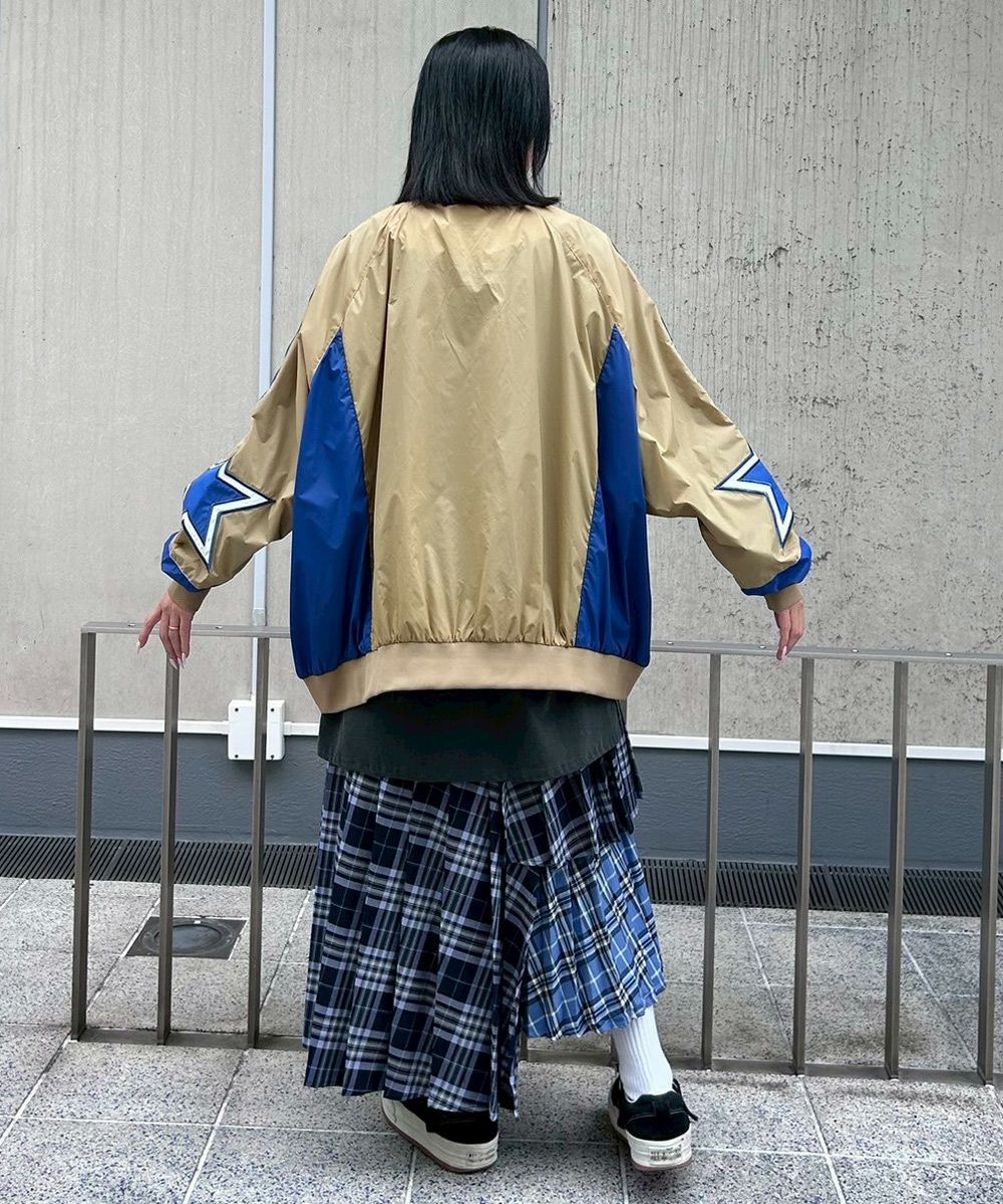 RACING NYLON TRACK ZIP UP JACKET | Candy Stripper（キャンディ