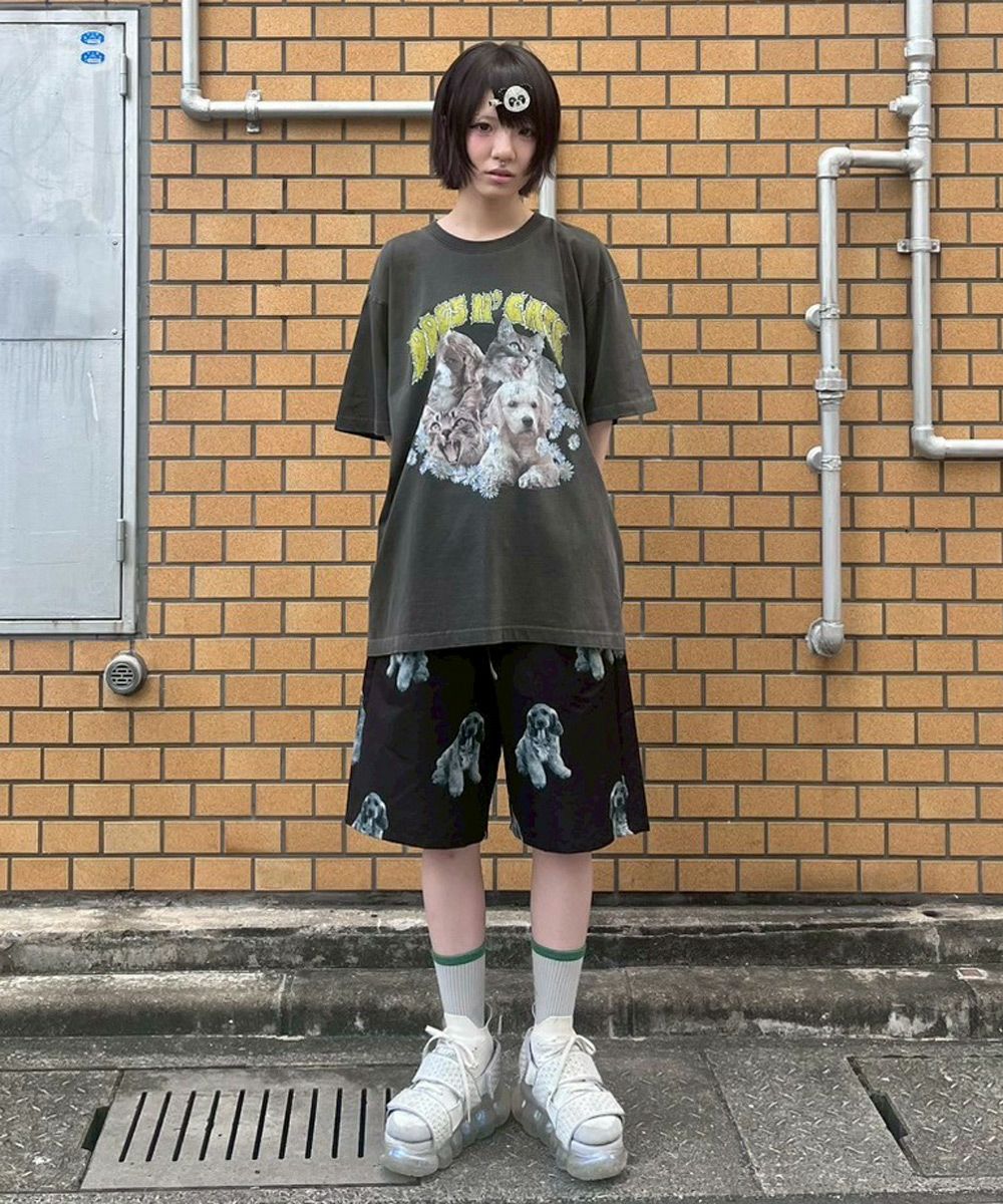 DOGS N' CATS ROCK TEE | Candy Stripper（キャンディ ストリッパー