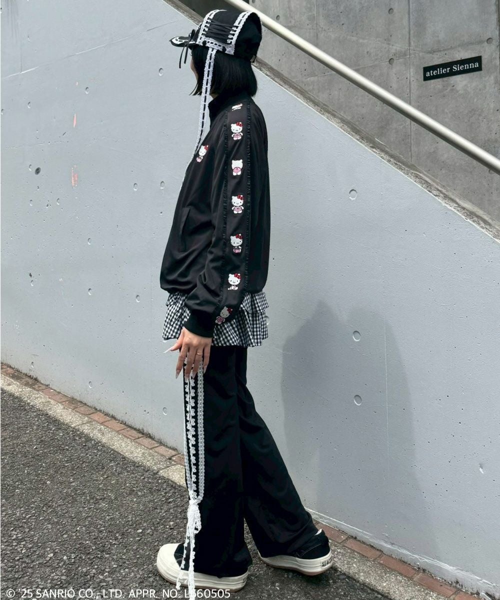 HELLO KITTY】LINGERIE JERSEY BLOUSON | Candy Stripper（キャンディ