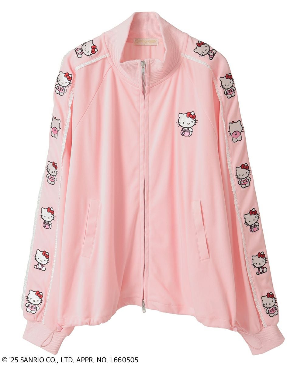 HELLO KITTY】LINGERIE JERSEY BLOUSON | Candy Stripper（キャンディ