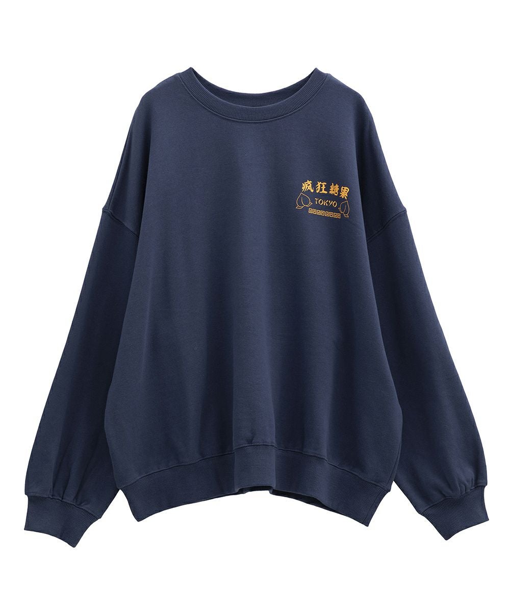 DaizyStripper まゆ Over Size Sweat TOKYO CANDY SWEAT | Candy Stripper（キャンディ ストリッパー