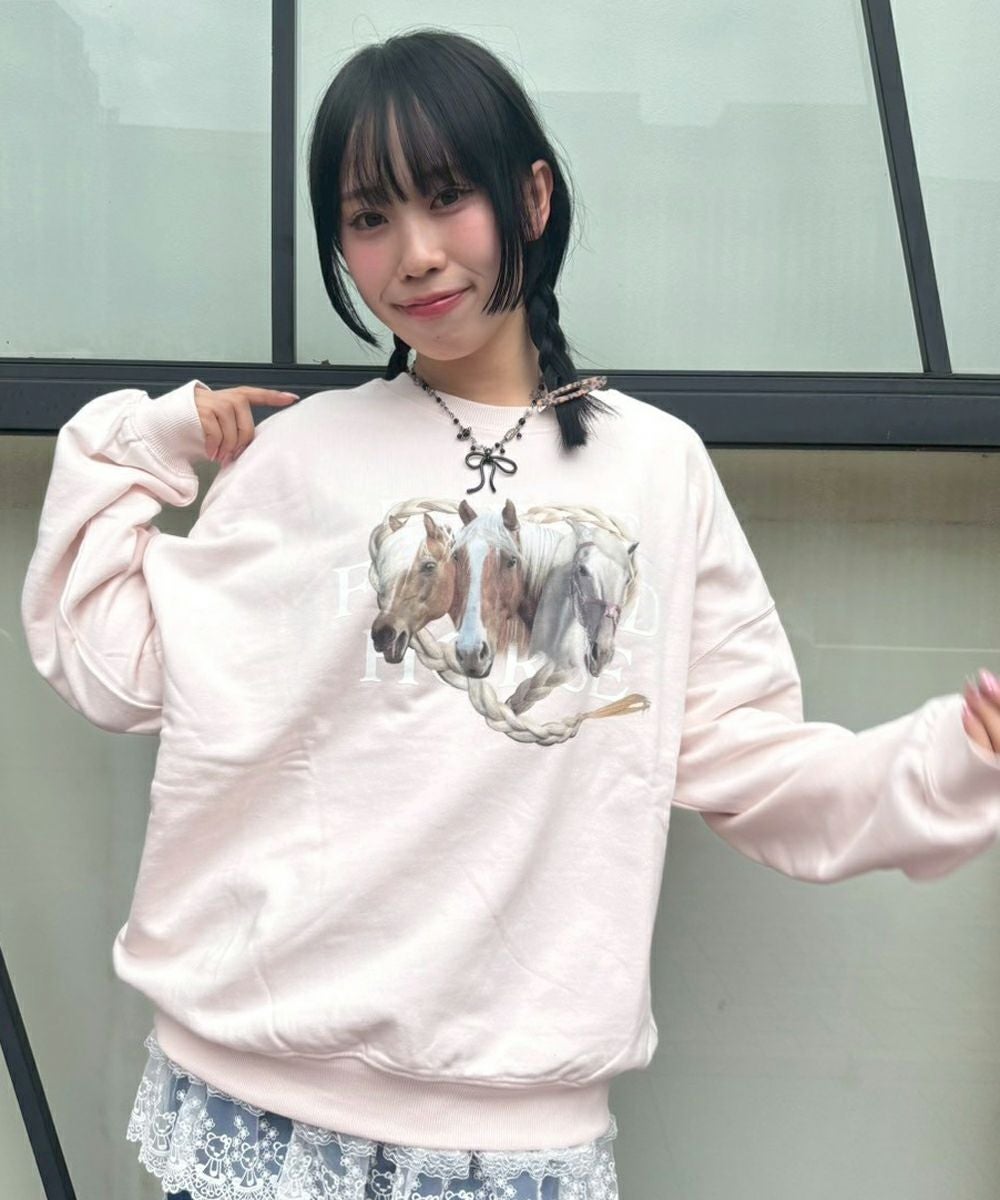 トップス CANDY stripper ANARCHY KITTEN SWEAT TOPS Candy Stripper（キャンディストリッパー）の「ANARCHY KITTEN SWEAT