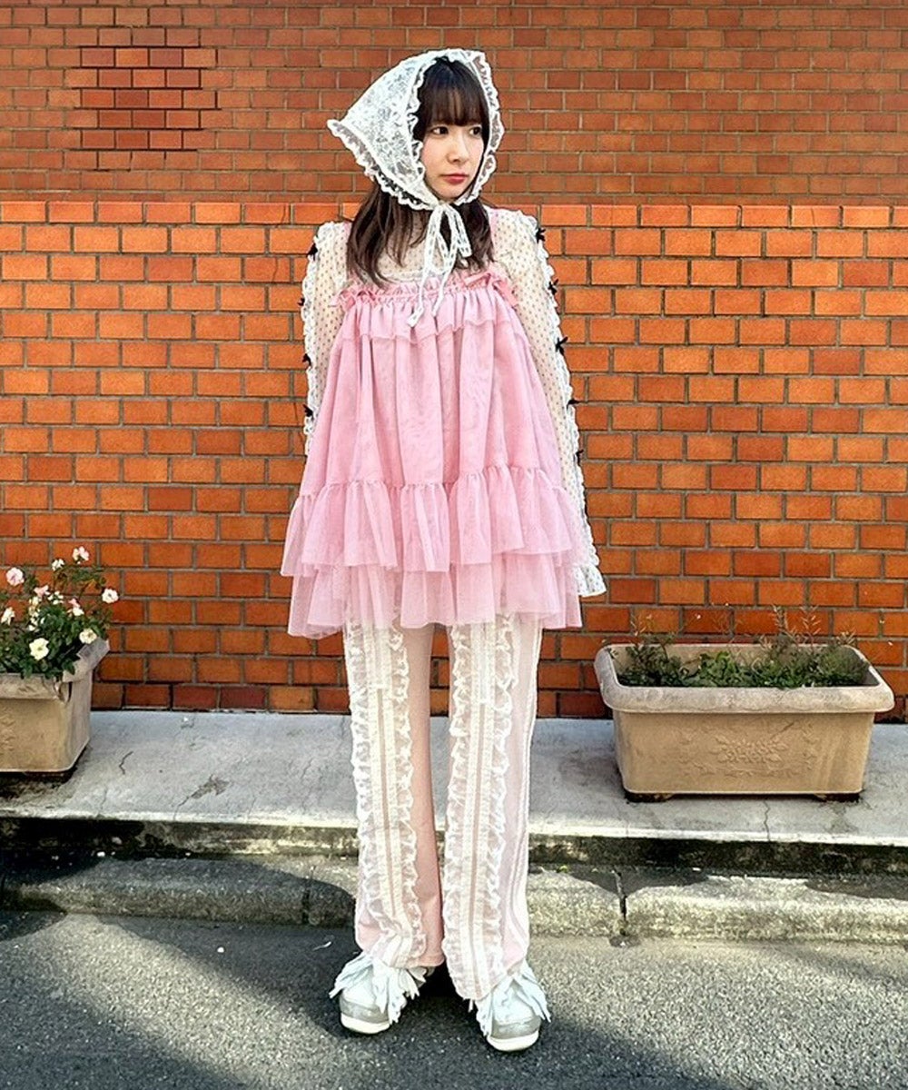MIDNIGHT TULLE BABY DOLL | Candy Stripper（キャンディ ストリッパー