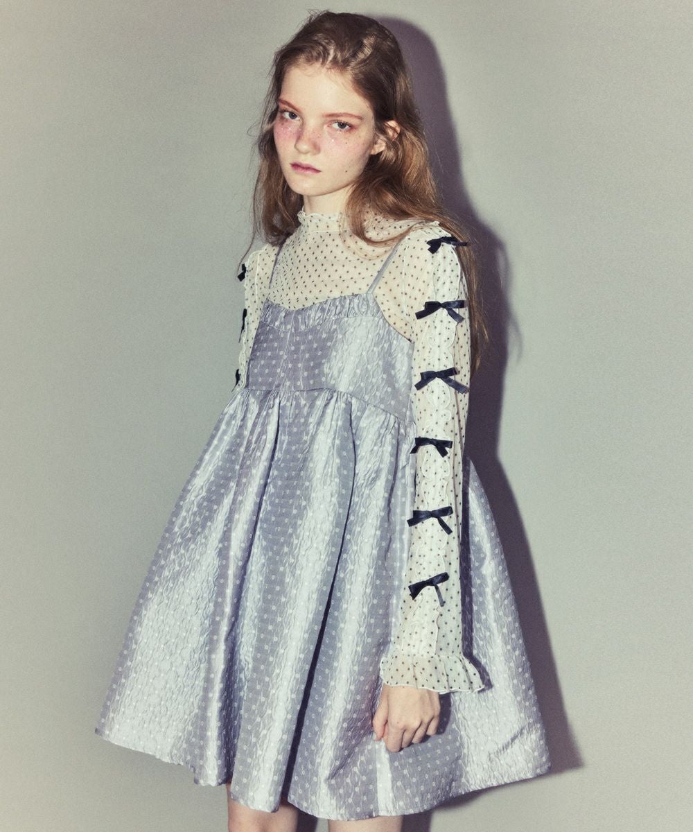 DOLLY RIBBON DOT TULLE TOPS | Candy Stripper（キャンディ