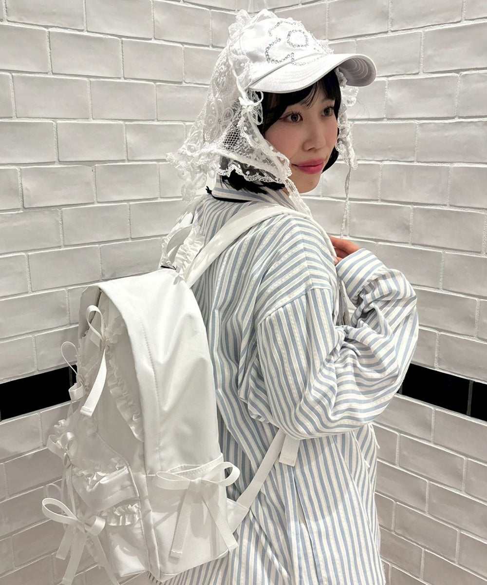 FANCY RIBBON BACKPACK | Candy Stripper（キャンディ ストリッパー