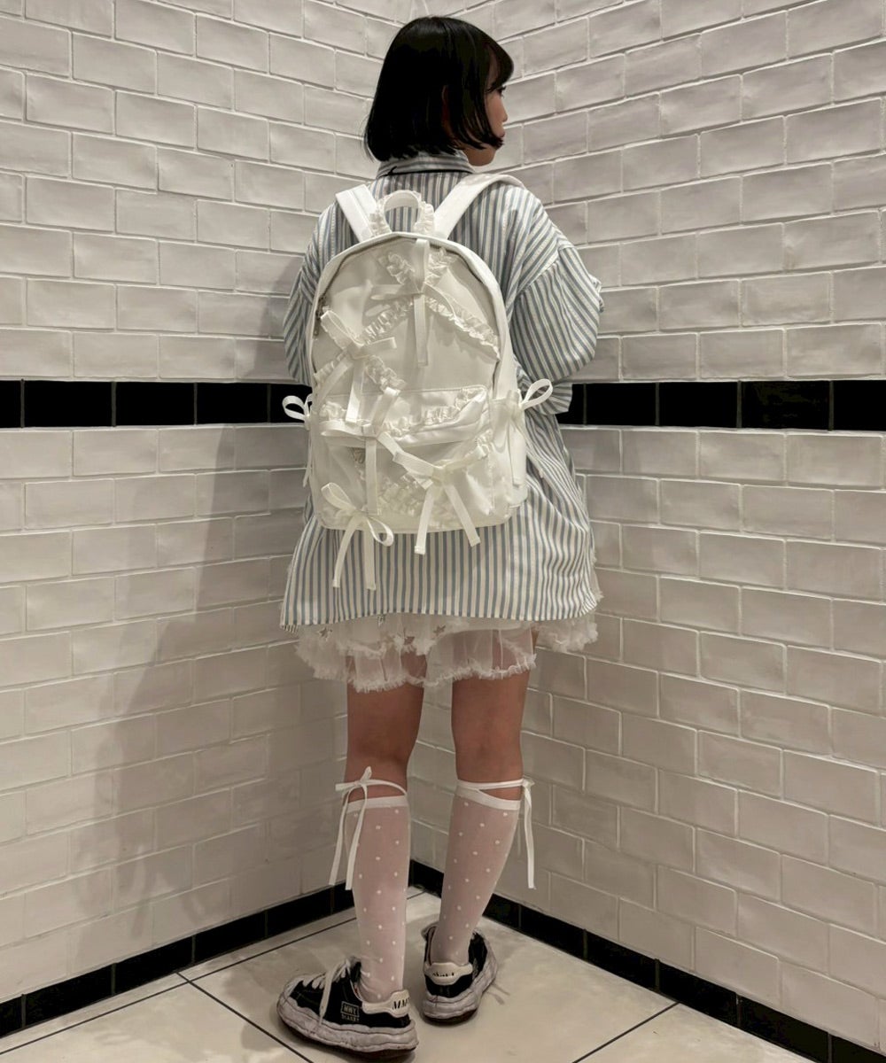 FANCY RIBBON BACKPACK | Candy Stripper（キャンディ ストリッパー