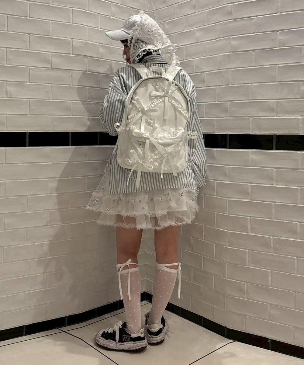 FANCY RIBBON BACKPACK | Candy Stripper（キャンディ ストリッパー