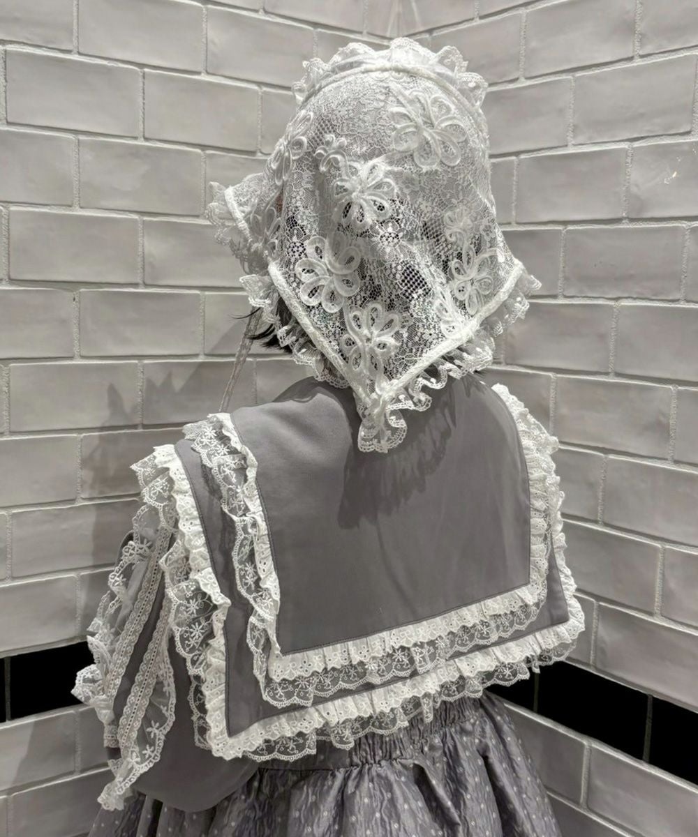 ジャケット・アウター Candy Stripper FRILL LACY JERSEY BLOUSON Candy Stripper（キャンディーストリッパー） ブルゾン アウター FRILL