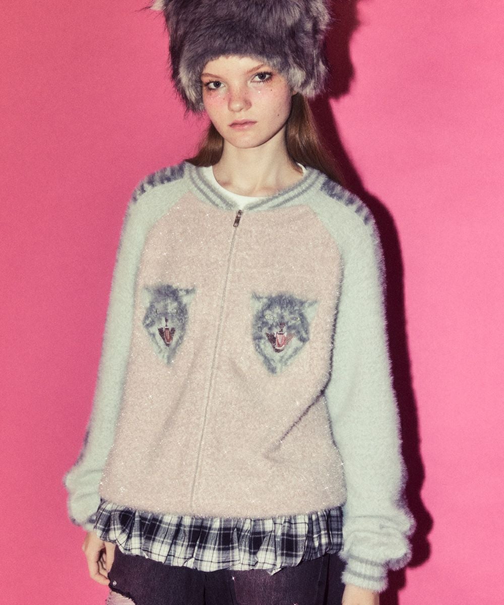 CAT SOUVENIR KNIT JUMPER | Candy Stripper（キャンディ ストリッパー