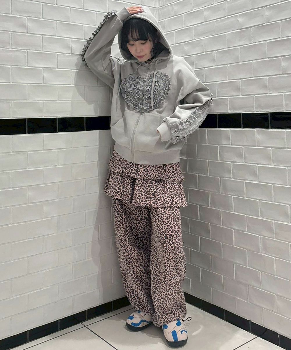 HEART FRILL HOODIE | Candy Stripper（キャンディ ストリッパー