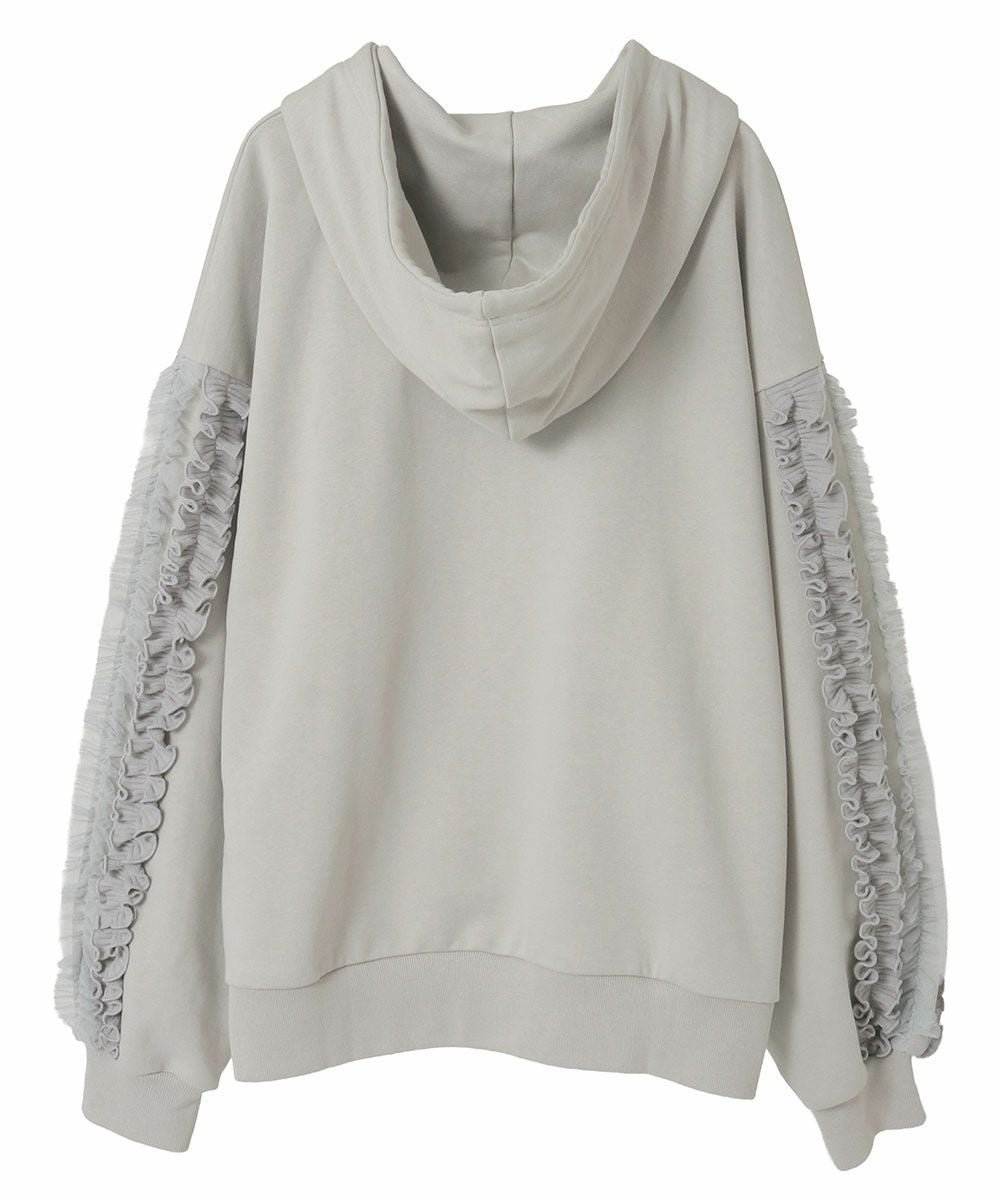 HEART FRILL HOODIE | Candy Stripper（キャンディ ストリッパー