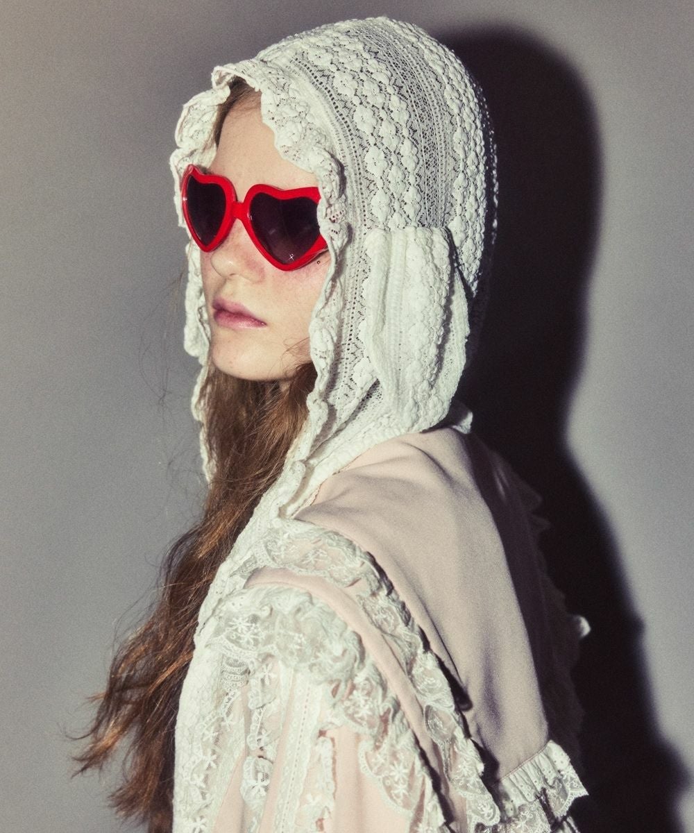 FLOWER KNIT HEAD DRESS | Candy Stripper（キャンディ ストリッパー