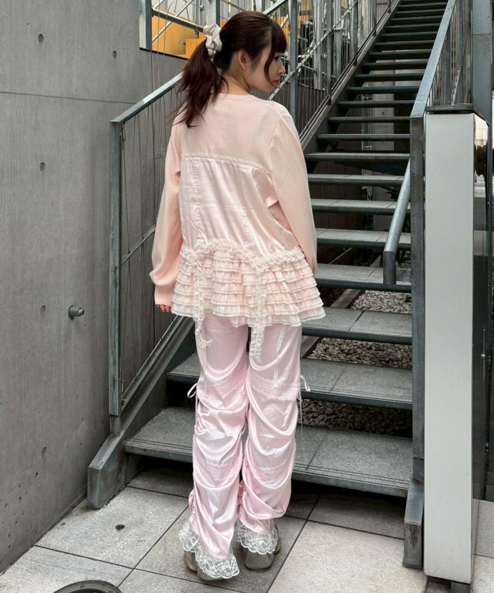 定価19250円キャンディーストリッパー新品未使用パープルコルセットサテンパンツ LINGERIE SATIN PANTS | Candy Stripper（キャンディ ストリッパー