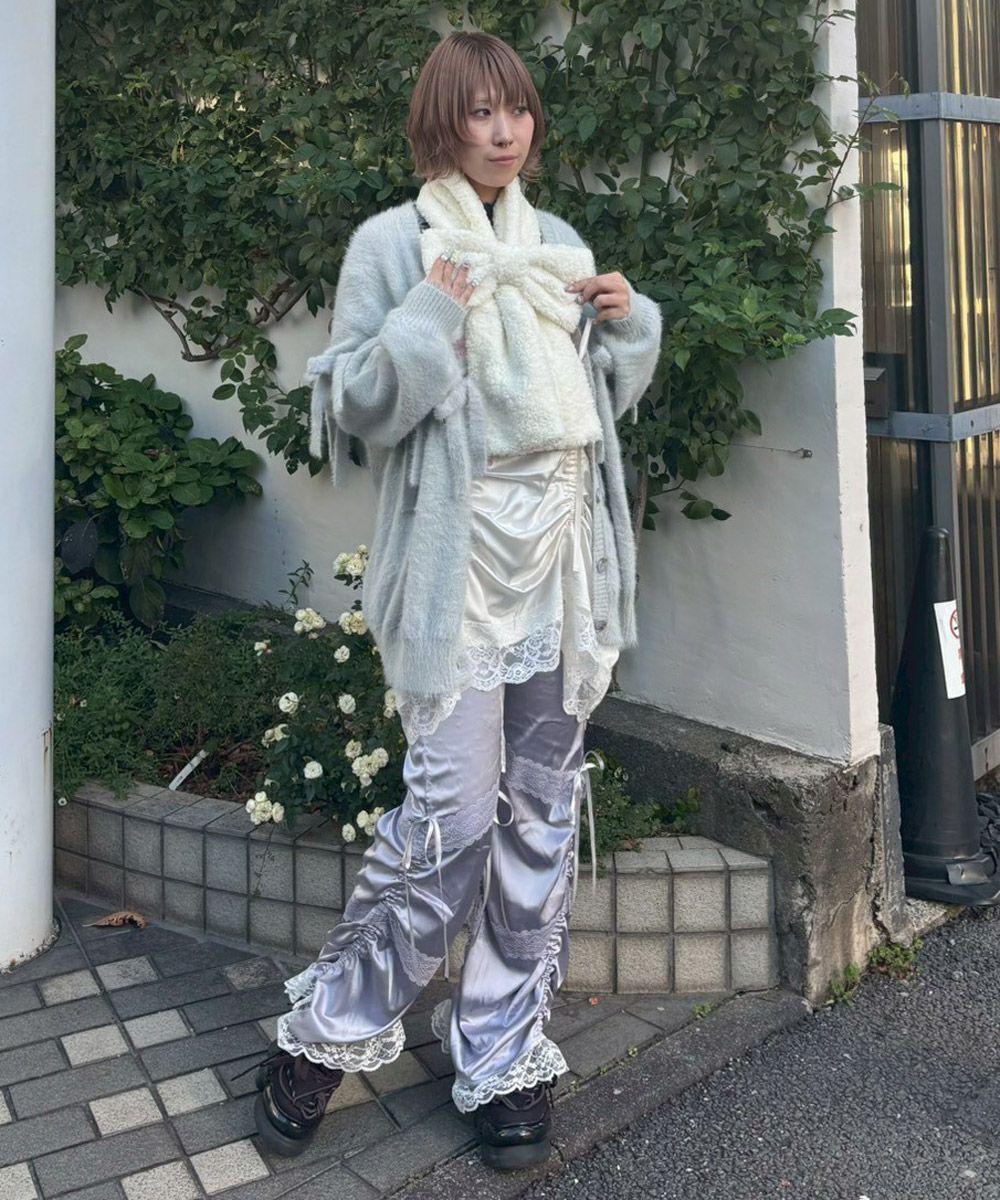 LINGERIE SATIN PANTS | Candy Stripper（キャンディ ストリッパー