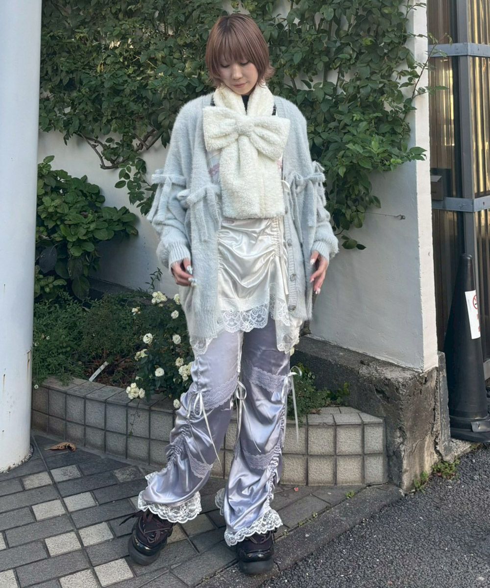 LINGERIE SATIN PANTS | Candy Stripper（キャンディ ストリッパー