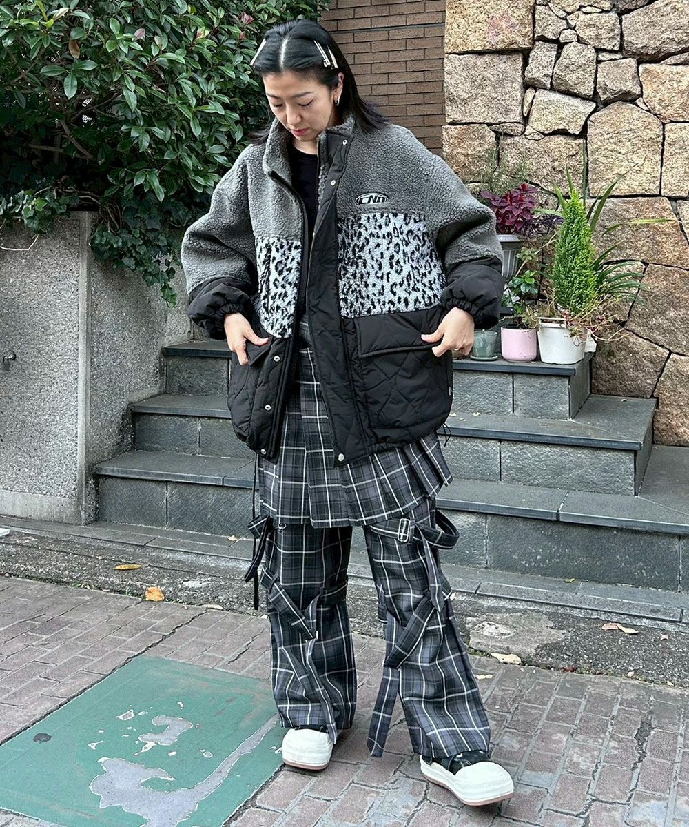 BOA MIXED BLOUSON | Candy Stripper（キャンディ ストリッパー