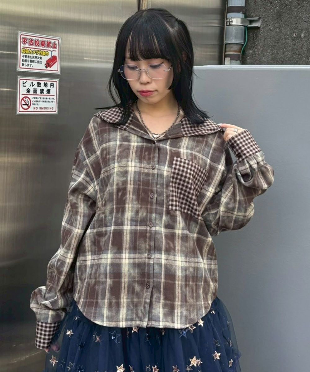 DEVIL CHECK SHIRT | Candy Stripper（キャンディ ストリッパー