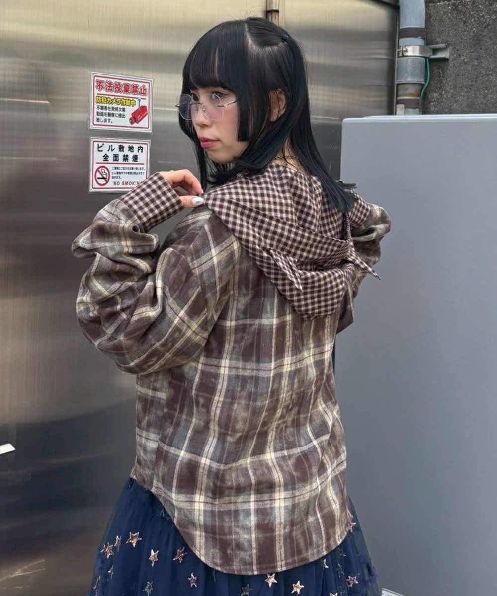 DEVIL CHECK SHIRT | Candy Stripper（キャンディ ストリッパー