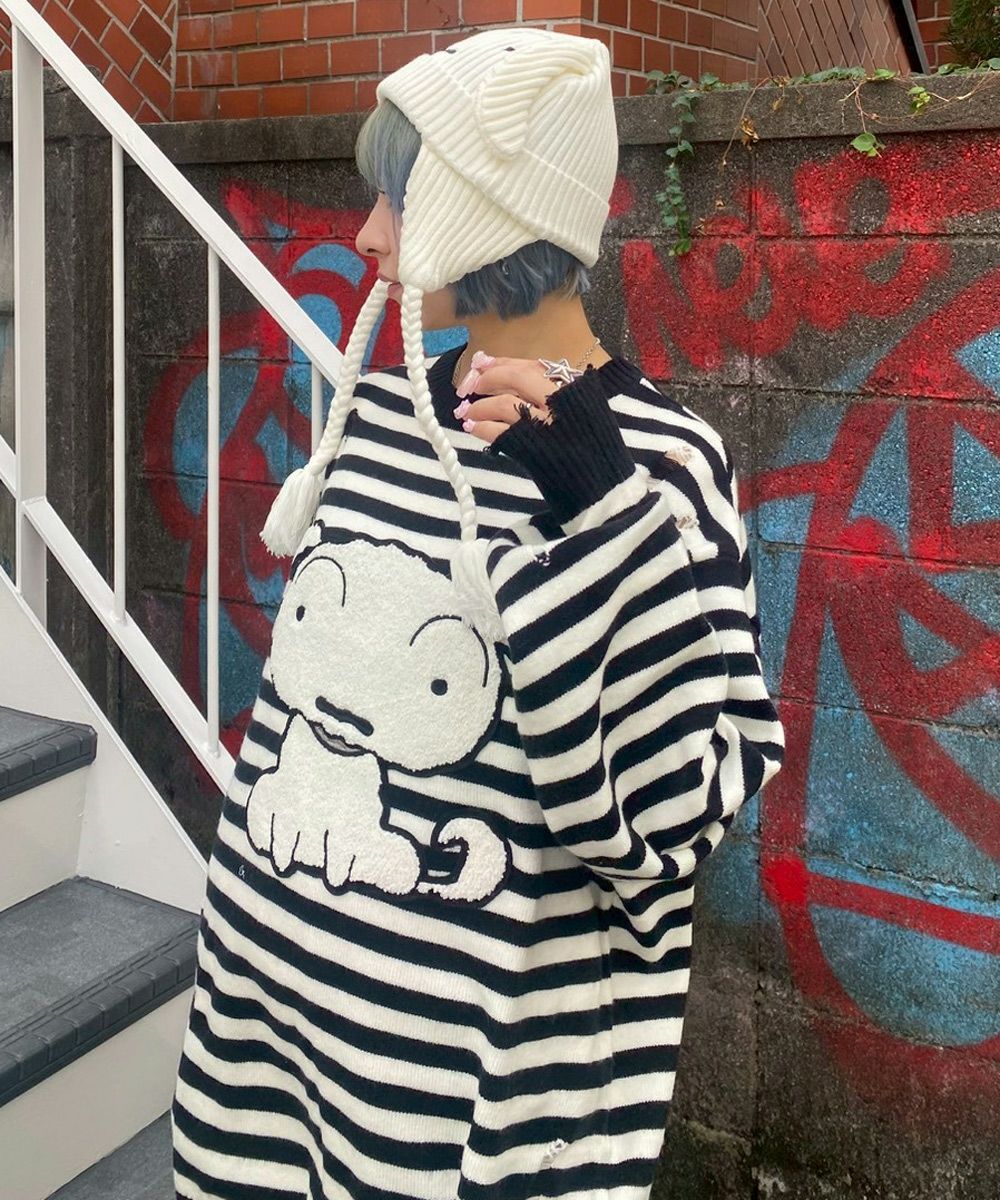 クレヨンしんちゃん】シロ BEANIE | Candy Stripper（キャンディ