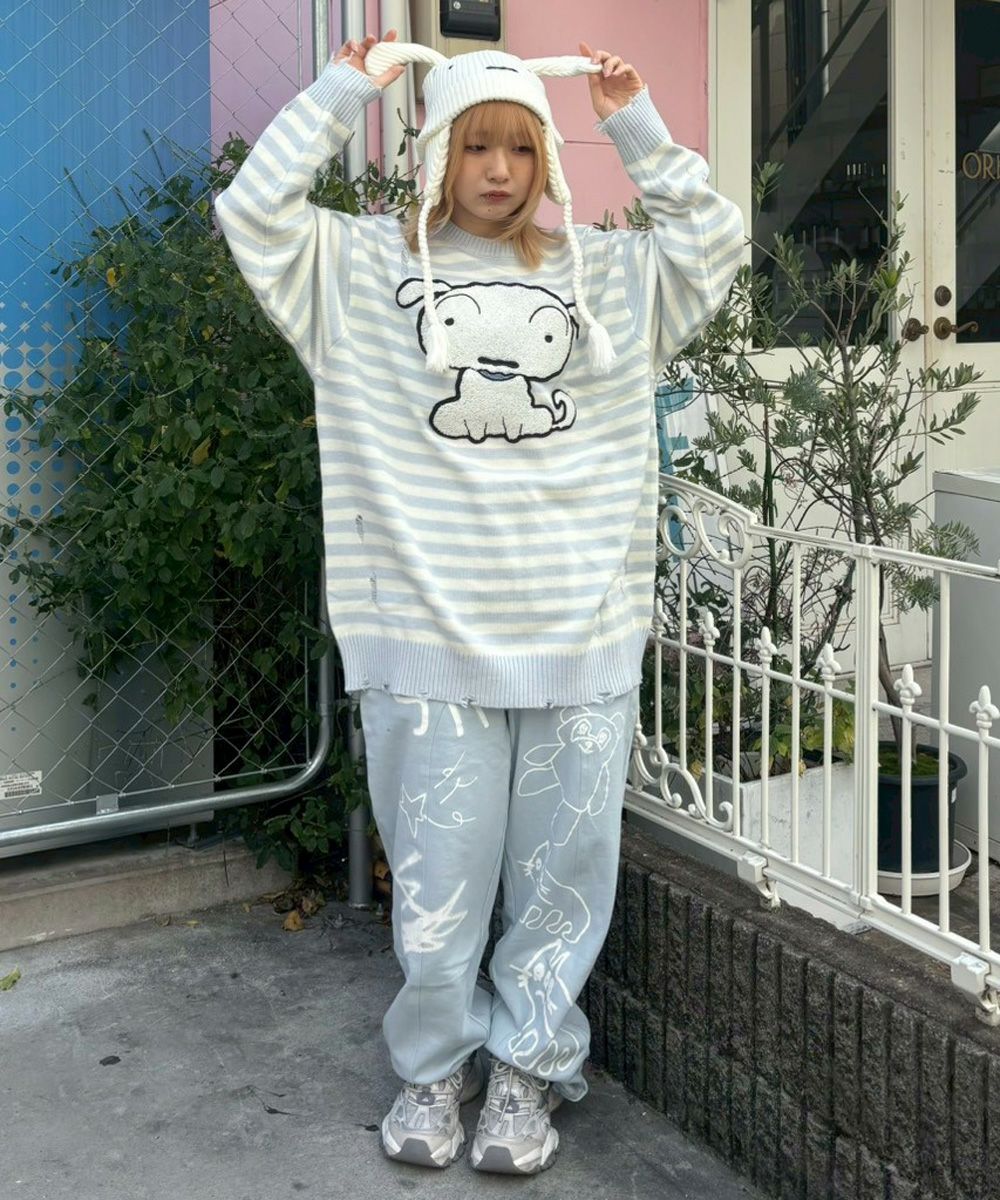 クレヨンしんちゃん】シロ BEANIE | Candy Stripper（キャンディ